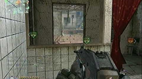 CoD | MW2 Tactical nuke on favela (48-11) use UMP45 silenced