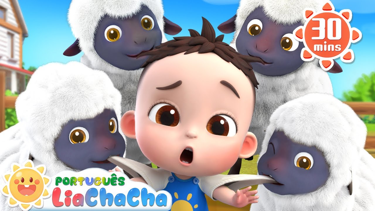 Minha Ovelhinha 🐑🐏 | Canção da Fazenda | LiaChaCha em Português - Músicas Infantis