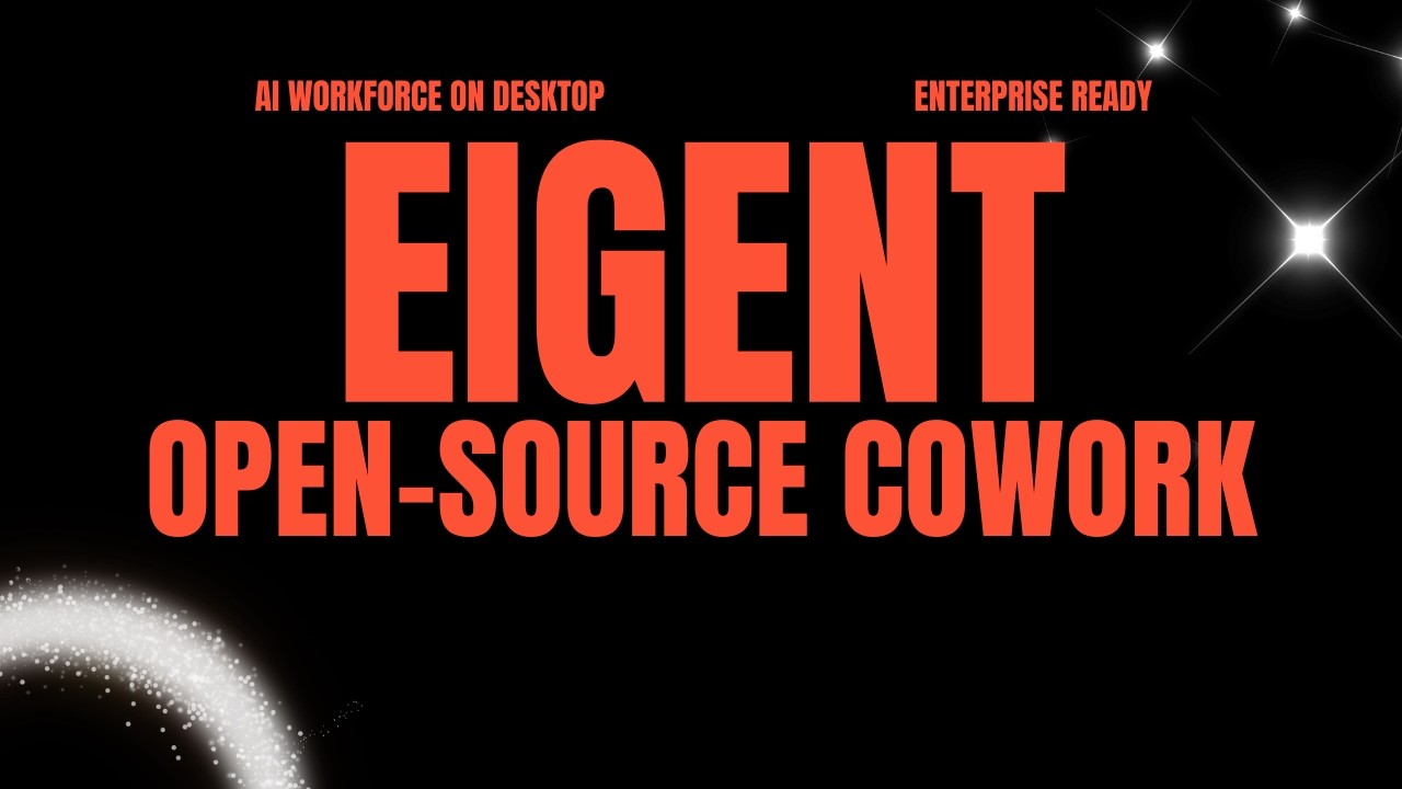 Eigent: The Best Open Source Cowork: AI Workforce on Desktop
