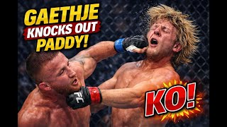 Justin Gaethje Knocks Out Paddy Pimblett And Here's Why - UFC 324