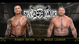Randy Orton v Brock Lesnar WWE 2K22 Extreme Rules