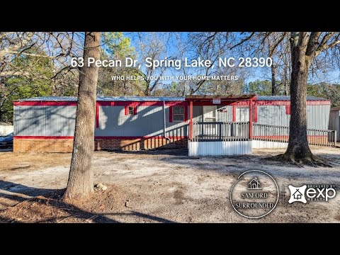 63 Pecan Dr, Spring Lake, NC home video tour