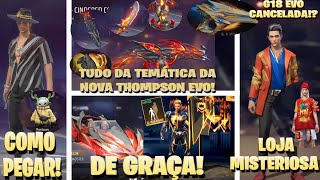 SKINS DE GRAÇA, G18 EVO, BANDEIRÃO 2.0, COMO PEGAR NOVO PERSONAGEM E PET, LOJA MISTERIOSA E MAIS!!
