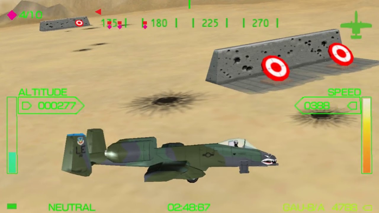 Pilot Academy - Military Flying Lesson #4 "Ground Attack"