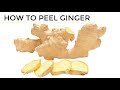 How To Peel Ginger | 2 Easy Ways