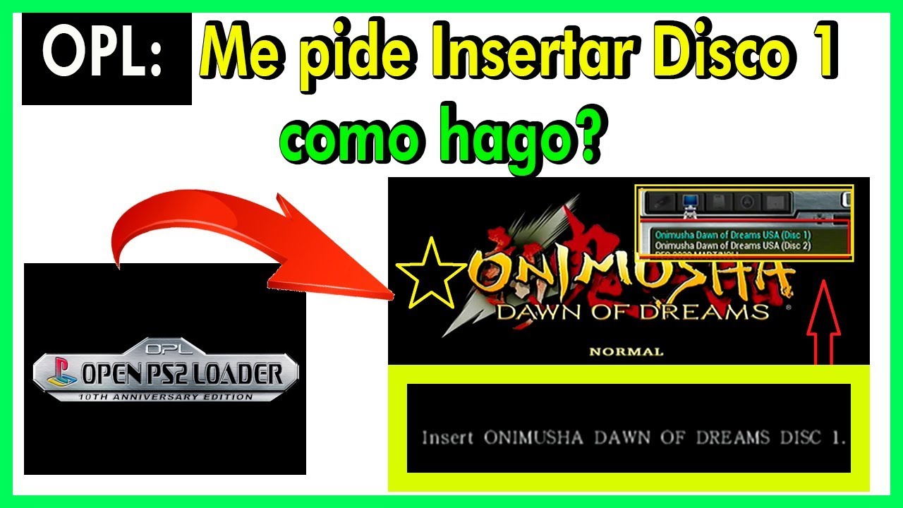 PS2 | COMO INICIAR DISCO 2 (juegos de 2 discos) | JUEGO ...