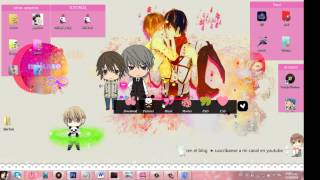 como colocar los skin en xwidget y como modificarlos ( YAOI )