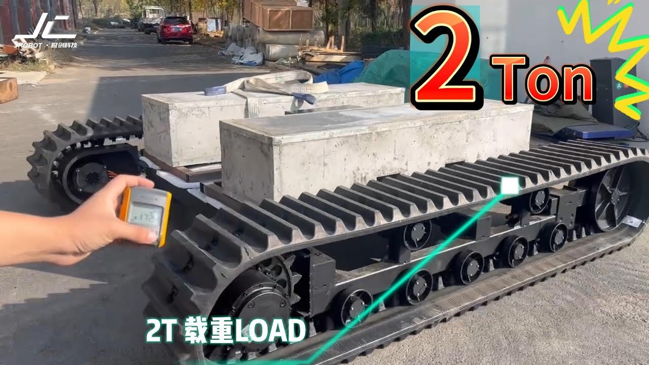 Heavy duty track chassis - Two ton