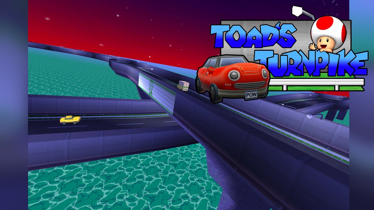 N64 Toad's Turnpike - Mario Kart Double Dash RTGP | Preview