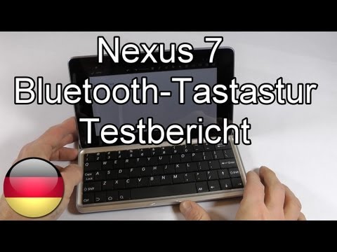 Nexus 7 Bluetooth Tastatur im Test