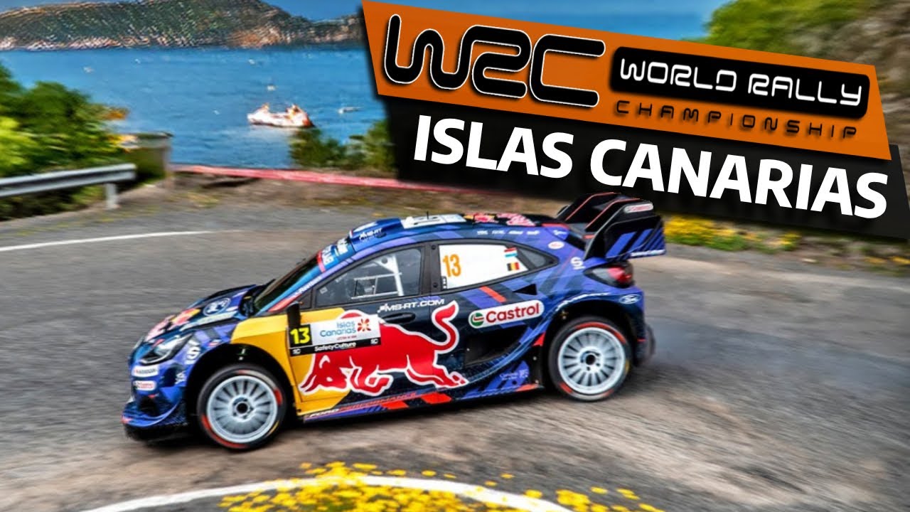 WRC Rally Islas Canarias 2025 | Fast Stages & Stunning Views | World Rally Championship