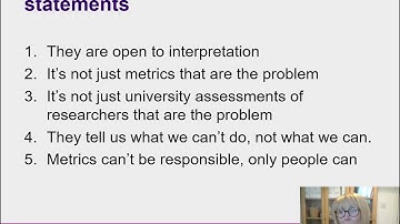 The growth and limitations of responsible metrics statements