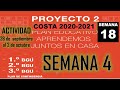 Semana 18, Bachillerato, Costa (Proyecto 2, semana 4)