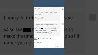 Fox-Girl-Impersonator, Interpreterverse Posts #tumblr #tumblrposts #tumblrtextposts