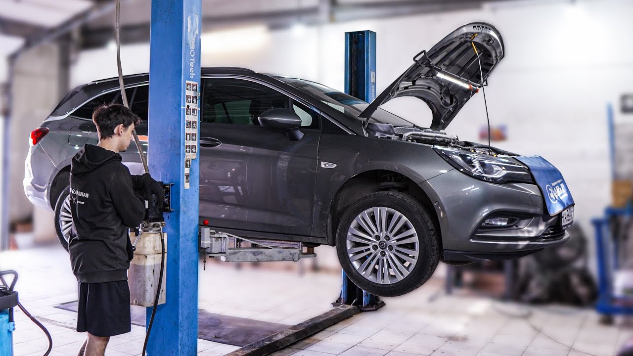 Opel Astra K 1.6 CDTI — Замена цепи ГРМ