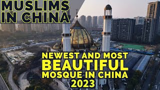 Islam in China: Most Beautiful Mosque in China:  穆斯林在中国: 4K Aerial Videography 2023 #hangzhouchina