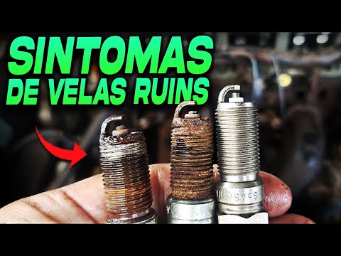 SINTOMAS de VELAS RUINS! O que acontece? Faz motor FUMAR? FALHAR? Ficando Preta?