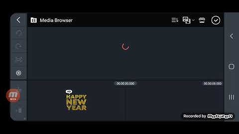 How to make lost effect in kinemaster
