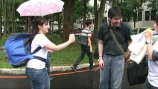 091112 『淡江大學』黑松FIN考試打氣補水應援團part5