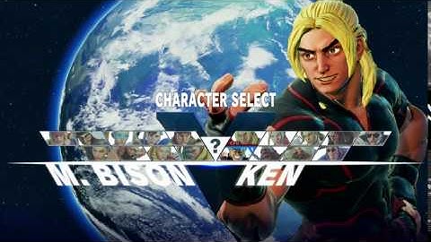 SFV Character Select Intro(Ryu Version)