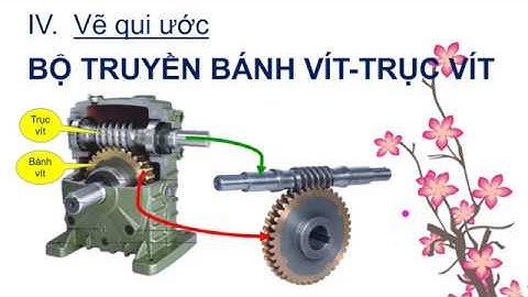 #vecokhi #banhvittrucvit #wormwheel | BỘ TRUYỀN BÁNH VÍT _ TRỤC VÍT