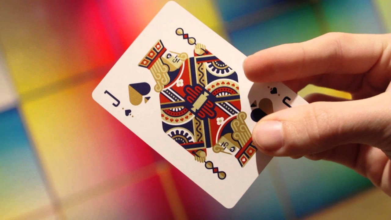 Red Wheel Playing Cards by DKNG x Art of Play - YouTube