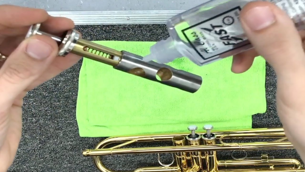 How to Oil a Trumpet Piston Valve YouTube