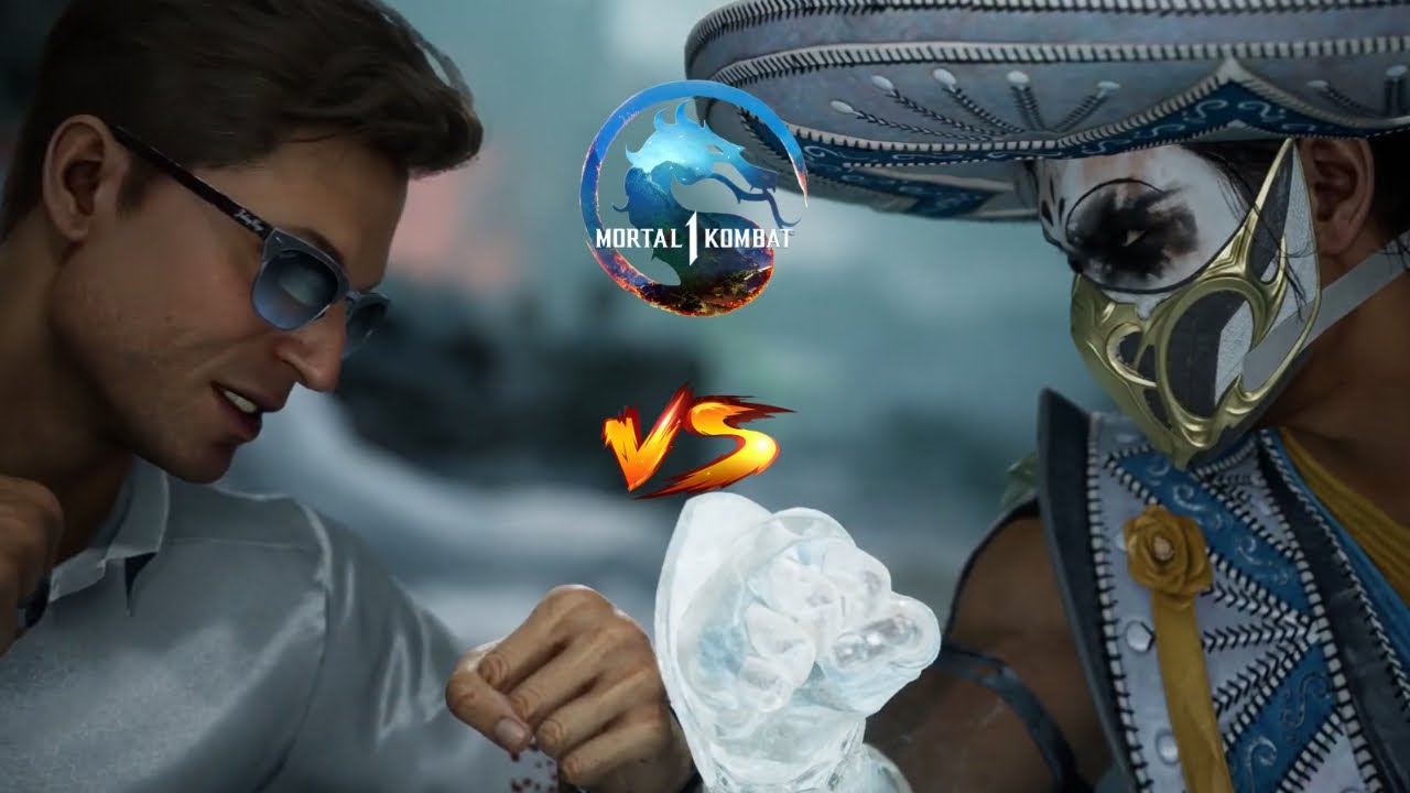 Mortal Kombat 1 - Johnny Cage vs Sub Zero Online Kombat League Fight