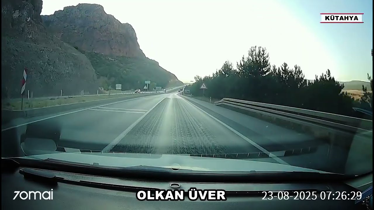 KÜTAHYA ESKİŞEHİR YOL VİDEOSU (23.08.2025)