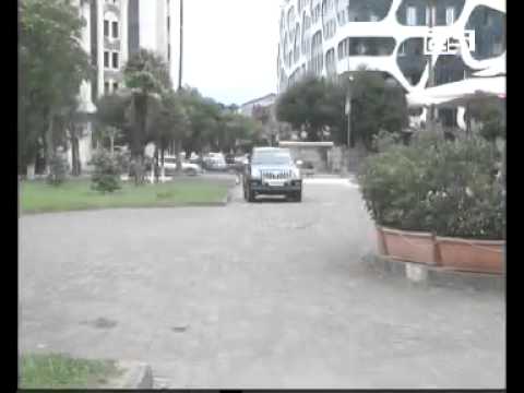 ავთანდილ ბერიძის სამსახურეობრივი მანქანა ველობილიკზე