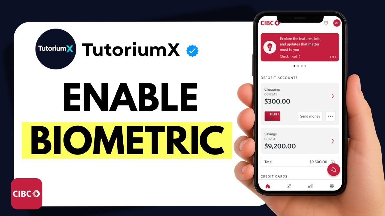 How to Enable Face ID or Fingerprint in CIBC App