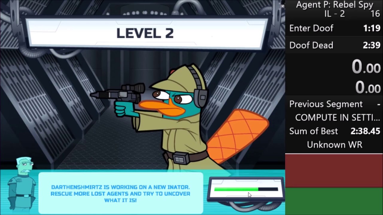 Agent P Rebel Spy - Vex 3 Game
