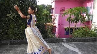 sraboner dharar moto || shubho noboborser dance || by Dipsa  Ganai 2021.......🎉🎉