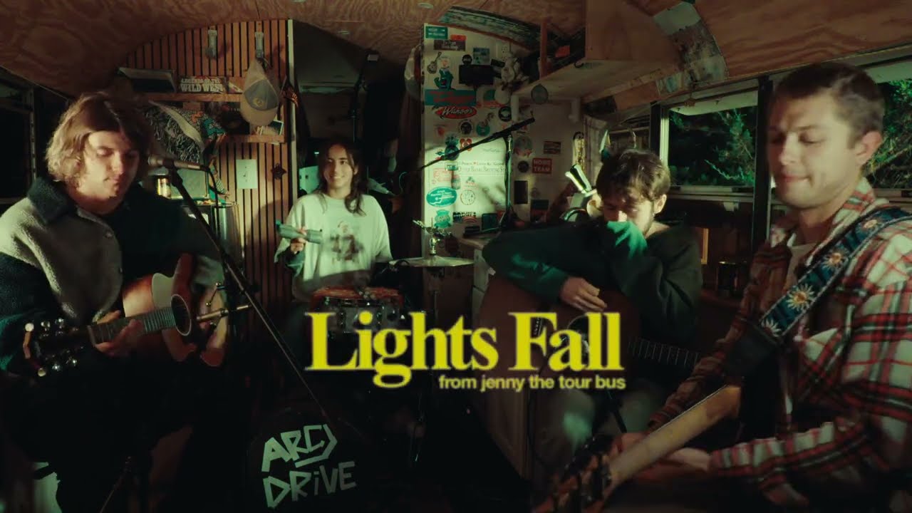Watch Arcy Drive - 'Lights Fall' (Acoustic) Live from Jenny on YouTube Watch Arcy Drive - 'Lights Fall' (Acoustic) Live from Jenny on YouTube