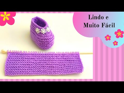 EASY KNIT BABY BOOTS STEP BY STEP