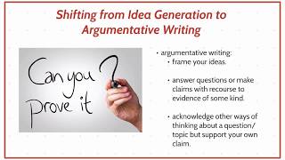 HON 111 Writing Micro-Lesson #2: Crafting the Thesis Statement