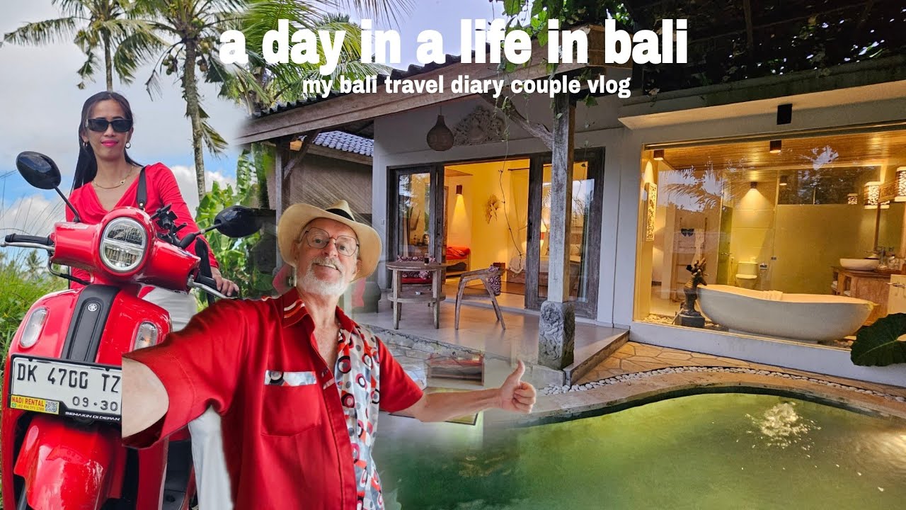 PEACEFUL DRIVE THROUGH BALI RICE FIELDS 🌿 | Life in Bali