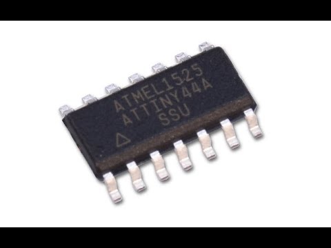 Attiny44 - YouTube