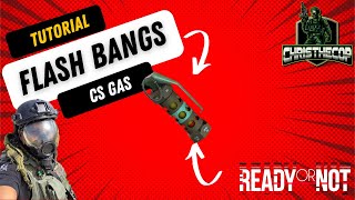 Flash Bangs vs. CS Gas vs. Stingers | SWAT Commander Discusses| Ready or Not 1.0