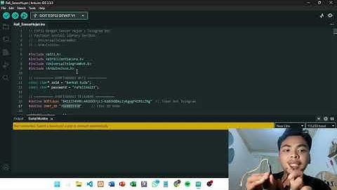 Tutorial Cara Mendeteksi Hujan Otomatis dengan ESP32 dan Sensor Rain + Notifikasi Bot Telegram