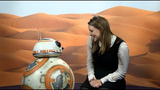 Magic's Green Room talk to the BB-8 Droid from Star Wars!