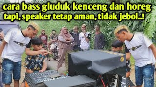 berbagi ilmu.. bos kecil dapat wejangan tentang ukuran kencang tidaknya bass gluduk radiator..!