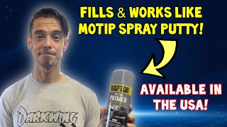 First look raptor 1k primer | The new Motip spray putty | Fills in pla lines fast! RTU aerosol upol