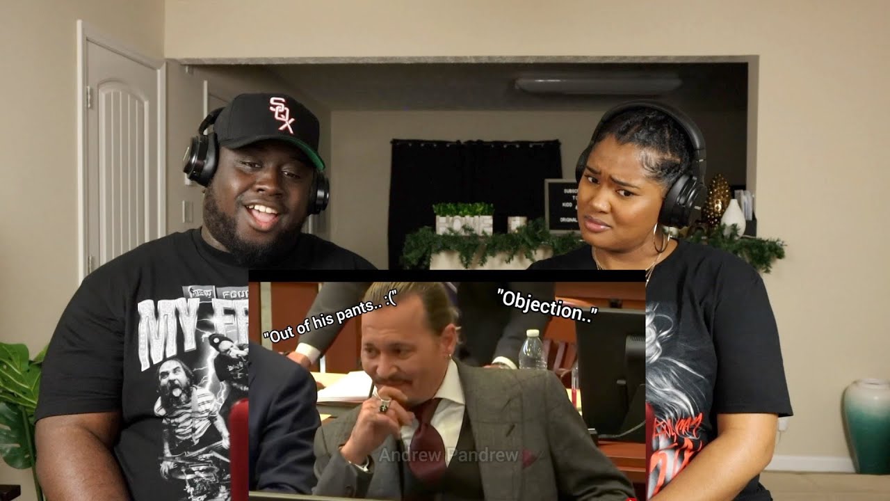 Johnny Depp Being Hilarious In Court (Part 3 ) | Kidd and Cee Reacts