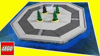 LEGO Angled & Elevated Road System! Downtown Expansion Update!