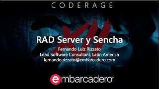 RAD Server y Sencha (Fernando Luiz Rizzato)