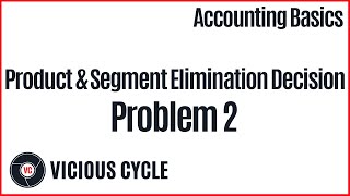 Product and Segment Elimination Decision Problem 2