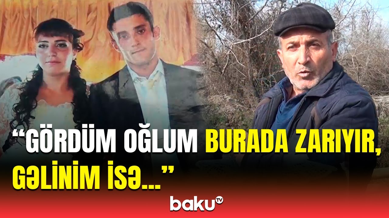 Qohumunu bıçaqlayıb həyat yoldaşını maşınla vurdular | Xaçmazda qandonduran hadisənin detalları