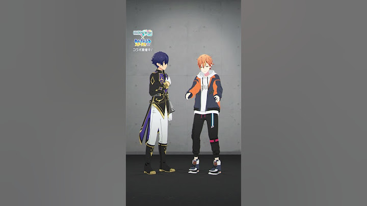 #プロセカあんスタコラボ 彰人とジュンが「#フュージョン」の練習中！