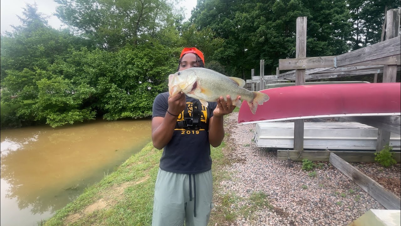 Morning fishing!!!! (Multiple big bass caught!!)